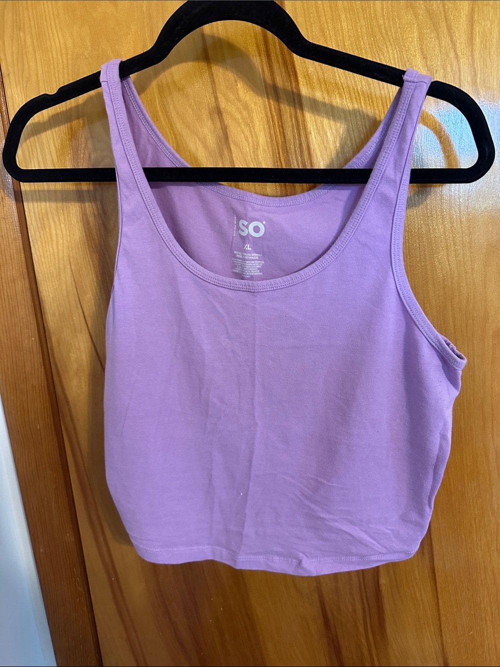SO Crop Tank Top